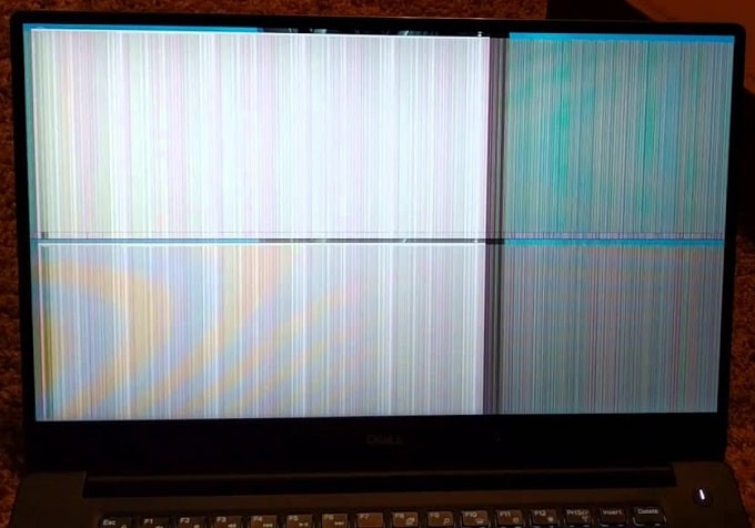 Dell Laptop Horizontal Lines on Screen