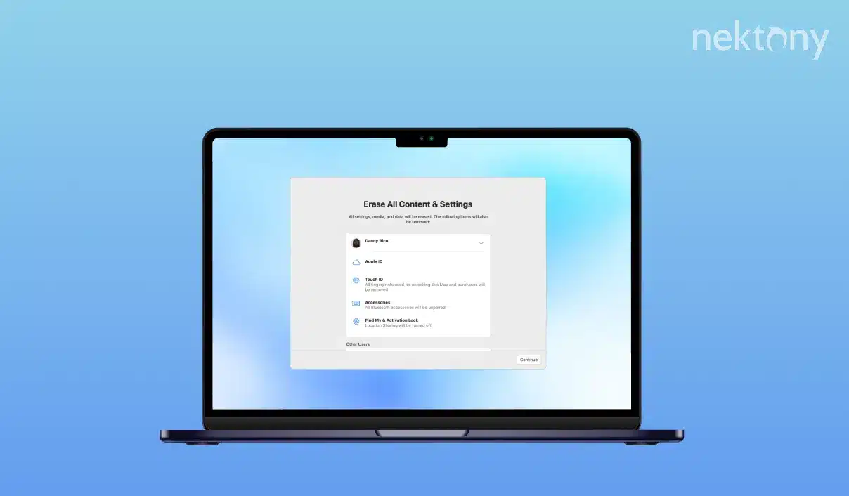 MacBook Pro Factory Reset